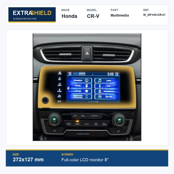 Honda CR-V Multimedia ExtraShield Screen Protector