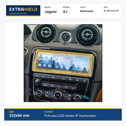Jaguar XJ Multimedia ExtraShield Screen Protector