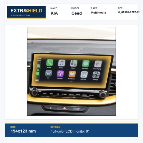 KIA Ceed Multimedia ExtraShield Screen Protector