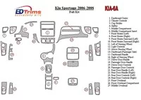 Kia Sportage 2006-2008 Kompletná súprava interiéru BD Dash Trim Kit - 2 Kia Sportage 2006-2008 Kompletná súprava interiéru BD Dash Trim Kit - 2