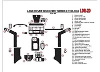Land Rover Discovery 1999-2004 Bez látkového interiéru BD Dash Trim Kit - 2