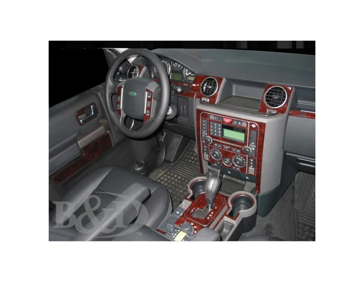 Land Rover Discovery 3 2005-UP Kompletná súprava interiéru BD Dash Trim Kit - 1