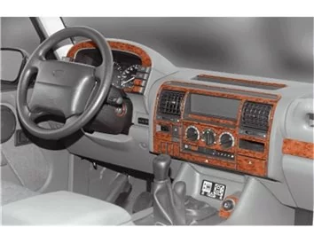 Land Rover Discovery I 01.90-09.98 Súprava obloženia palubnej dosky interiéru 3D Dekor 30 dielov - 1