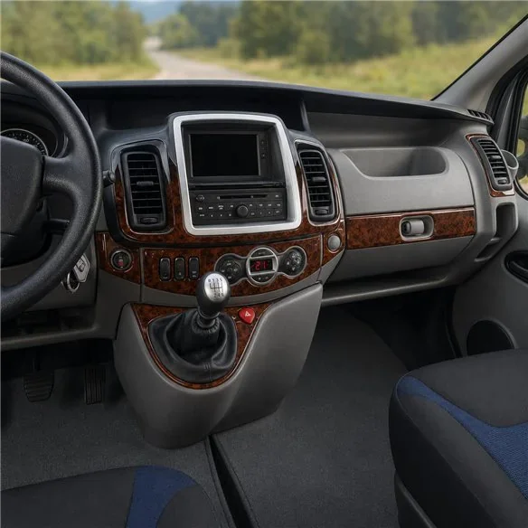 Renault Trafic-Nissan Primastar 2011+ 3D dekor palubnej dosky, 16 dielov