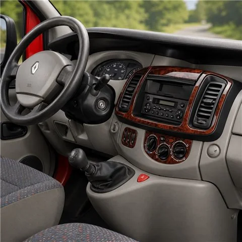 Renault Trafic Nissan Primastar 2001-2006 3D dekor palubnej dosky, 6 dielov