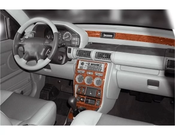 Land Rover Freelander I 08.00-12.03 3D Súprava obloženia palubnej dosky interiéru Dekorácia palubnej dosky 10 dielov - 1