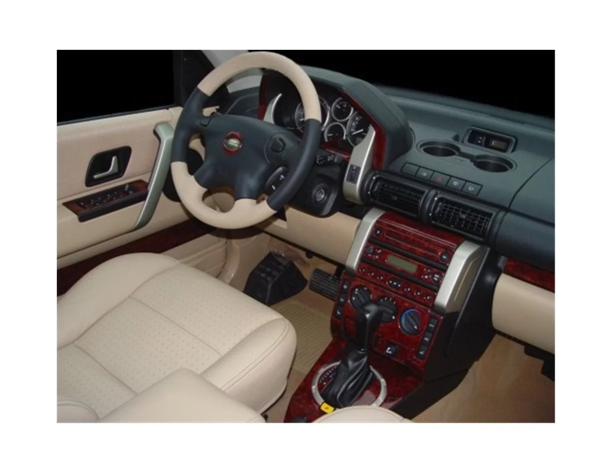 Land Rover Freelander II 01.04-12.06 Súprava obloženia palubnej dosky 3D interiéru Dekorácia palubnej dosky 12 dielov - 1