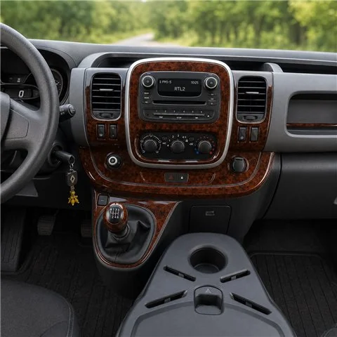 Renault Trafic 2015+ 3D dekor palubnej dosky, 19 dielov