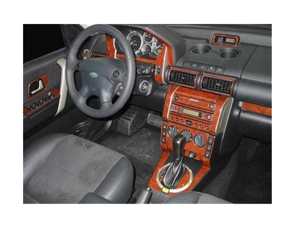 Land Rover Freelander II 01.04-12.06 Súprava obloženia palubnej dosky 3D interiéru Dekorácia palubnej dosky 19 dielov - 1