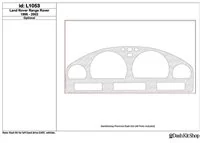 Land Rover Range Rover 1996-2002 Cluster, 1 ks súprava vnútornej časti palubnej dosky BD - 1