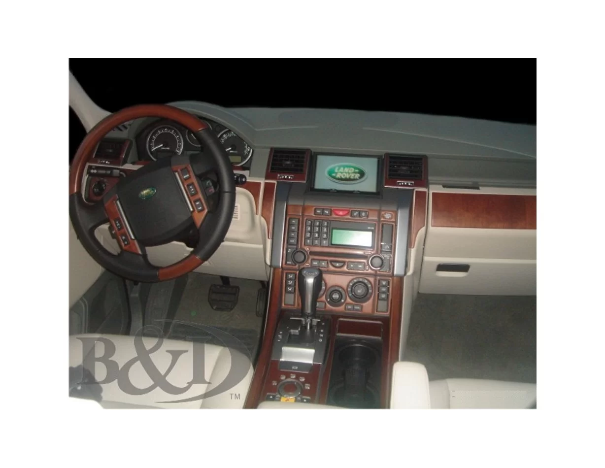 Land Rover Range Rover Sport 2005-2009 Kompletná súprava interiéru BD Dash Trim Kit - 1