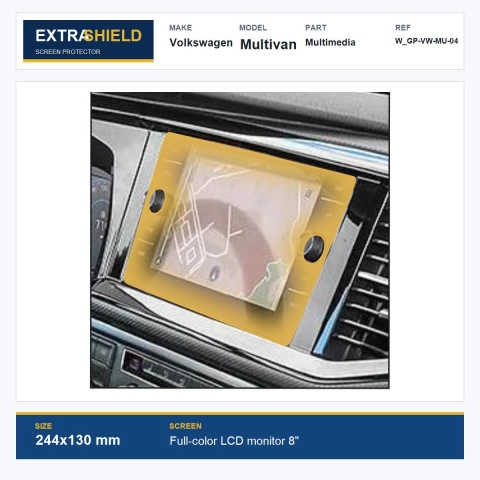Volkswagen Multivan Multimedia ExtraShield Screen Protector