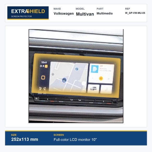 Volkswagen Multivan Multimedia ExtraShield Screen Protector