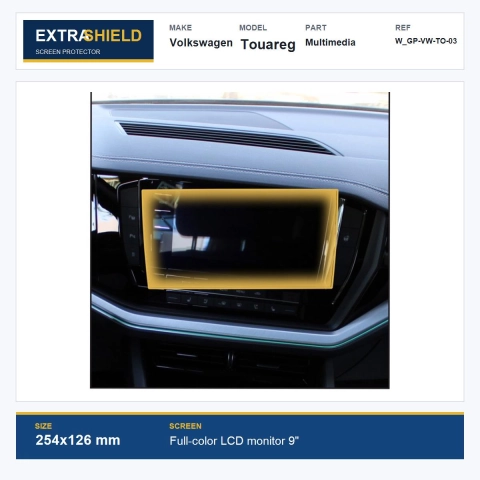 Volkswagen Touareg Multimedia ExtraShield Screen Protector