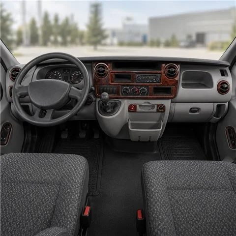 Renault Master 2004-2009 3D dekor palubnej dosky, 28 dielov