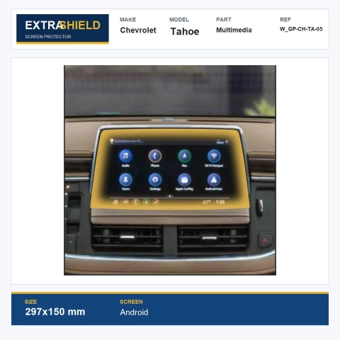 Chevrolet Tahoe Multimedia ExtraShield Screen Protector