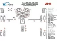 Kompletná súprava Lexus RX 400H 2006-UP, automatická prevodovka, s navigáciou v interiéri BD Dash Trim Kit - 1