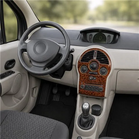 Renault Modus 2004+ 3D dekor palubnej dosky, 4 dielov