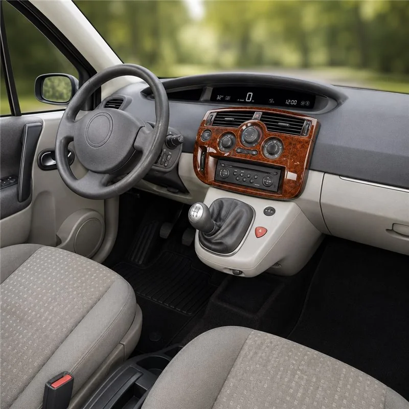 Renault Megane Scenic 2003-2010 3D dekor palubnej dosky, 7 dielov