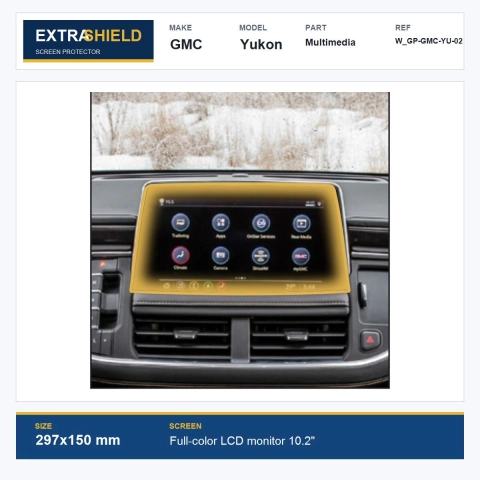 GMC Yukon Multimedia ExtraShield Screen Protector