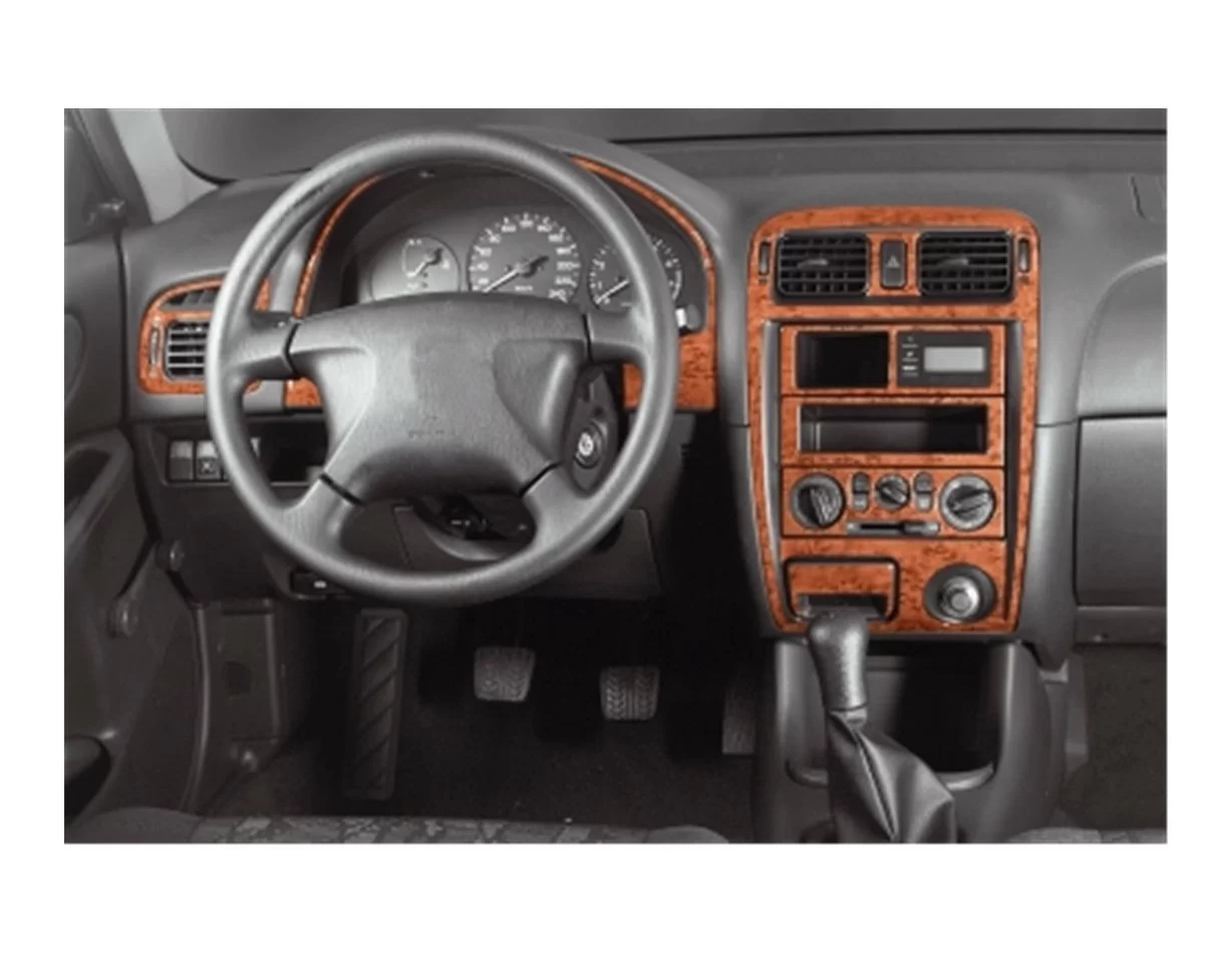 Mazda 626 08.97-05.04 Súprava obloženia palubnej dosky 3D interiéru Dekorácia palubnej dosky 11 dielov - 1