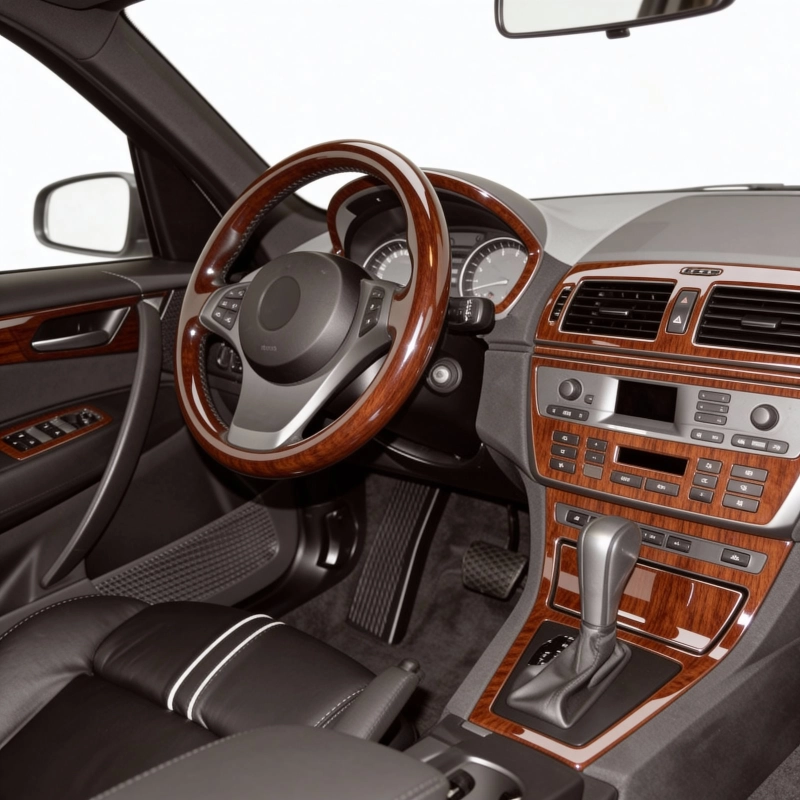 BMW X3 E83 2003+ 3D dekor palubnej dosky, 12 dielov