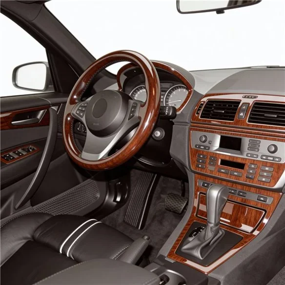 BMW X3 E83 2003+ 3D dekor palubnej dosky, 12 dielov