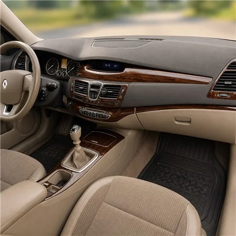 Renault Laguna 2009+ 3D dekor palubnej dosky, 4 dielov