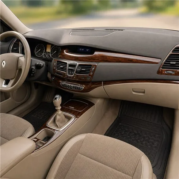 Renault Laguna 2009+ 3D dekor palubnej dosky, 4 dielov