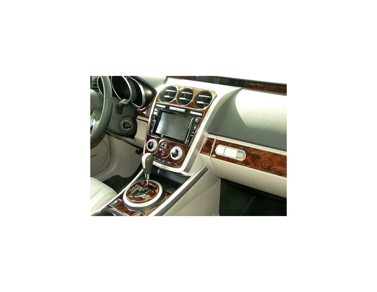 Mazda CX7 2010-UP Kompletná súprava vnútorného obloženia palubnej dosky BD - 1
