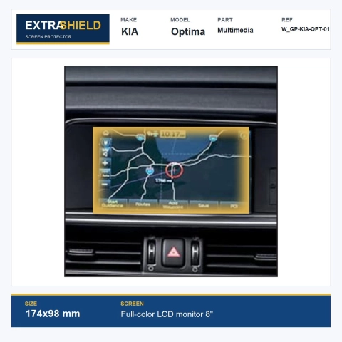 KIA Optima Multimedia ExtraShield Screen Protector
