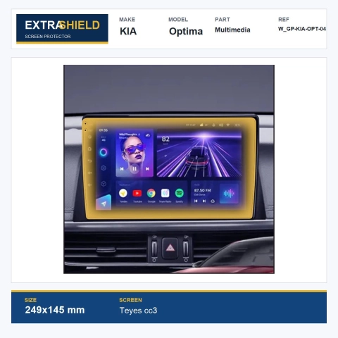 KIA Optima Multimedia ExtraShield Screen Protector