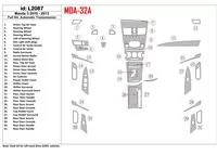 Mazda Mazda3 2010-2013 Kompletná sada, súprava interiéru automatickej prevodovky BD - 1 Mazda Mazda3 2010-2013 Kompletná sada, súprava interiéru automatickej prevodovky BD - 1