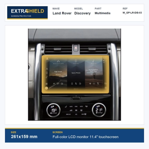 Land Rover Discovery Multimedia ExtraShield Screen Protector