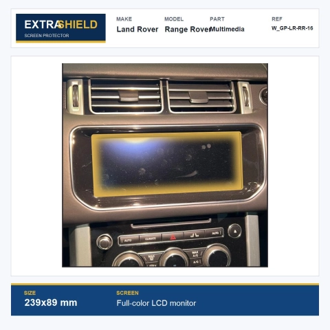 Land Rover Range Rover Multimedia ExtraShield Screen Protector