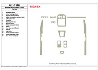 Mazda Miata 1994-1998 Kompletná sada, 16 dielov Súprava interiérovej výbavy BD Dash Dem - 1 Mazda Miata 1994-1998 Kompletná sada, 16 dielov Súprava interiérovej výbavy BD Dash Dem - 1