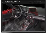 Mazda MX-5 Miata ND Mk4 2015-2020 3D súprava obloženia palubnej dosky interiéru 25 dielov - 1 Mazda MX-5 Miata ND Mk4 2015-2020 3D súprava obloženia palubnej dosky interiéru 25 dielov - 1