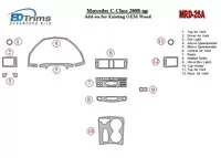 Kompletná súprava interiéru Mercedes Benz C triedy 2008-UP - 1