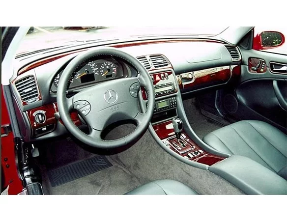 Mercedes Benz CLK 1998-2002 kompletná súprava, skladacia strecha-Cabrio interiérová súprava palubnej dosky - 1