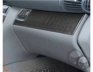 Mercedes Benz CLK 2003-UP Kompletná súprava interiéru BD Dash Trim Kit
