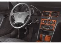 Mercedes C-Class W202 09.95-05.97 3D súprava obloženia palubnej dosky interiéru 12-dielna súprava obloženia palubnej dosky - 1