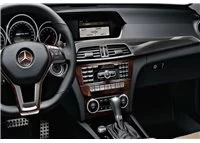 Mercedes C-class W205 2015 – súčasná 3D súprava obloženia palubnej dosky interiéru 18-dielna súprava obloženia palubnej dosky - 