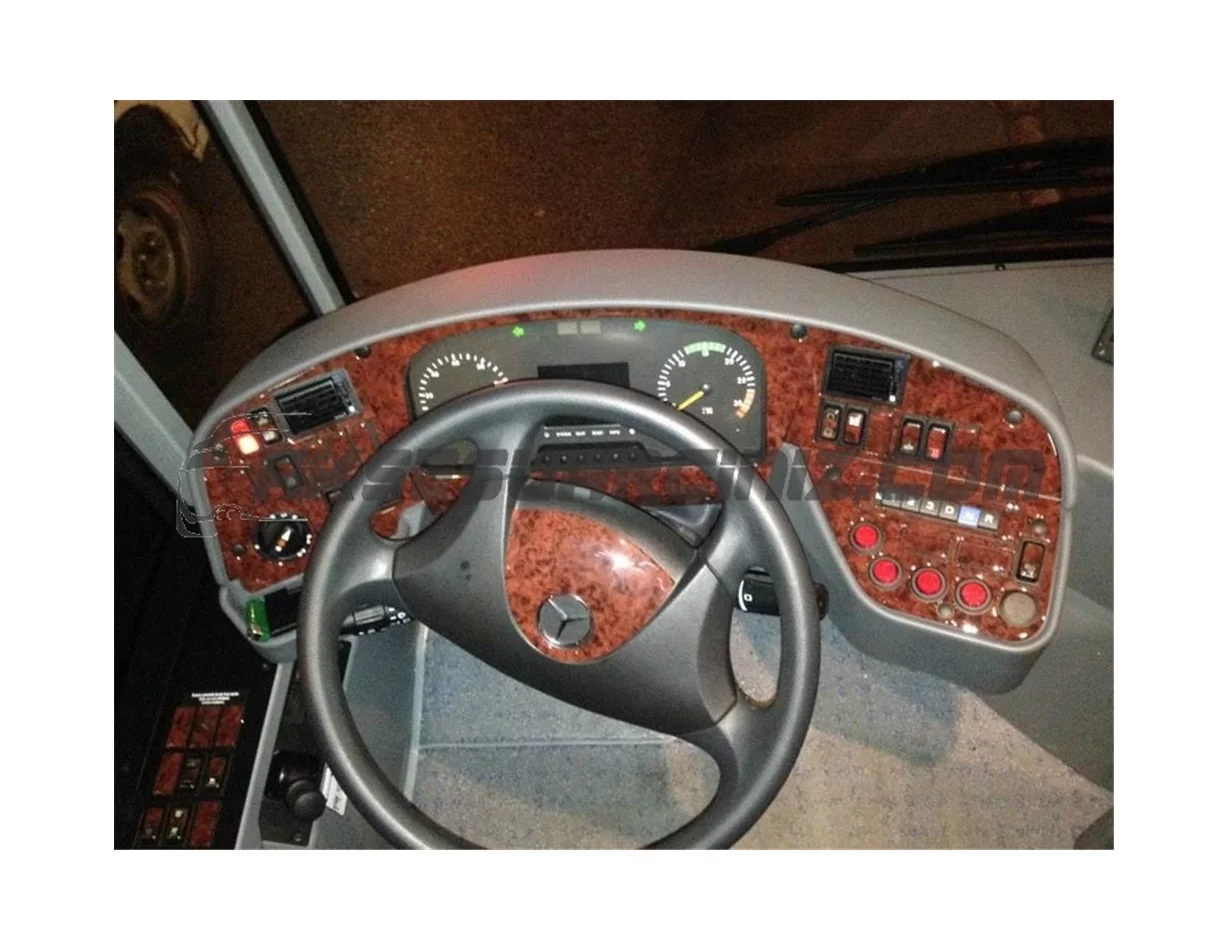 Mercedes Connecto 01.2013 Súprava obloženia palubnej dosky 3D interiéru Dekorácia palubnej dosky 52 dielov - 1