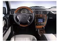 Mercedes Trieda G X463 3D Súprava obloženia palubnej dosky interiéru Dekorácia palubnej dosky 25 dielov - 1