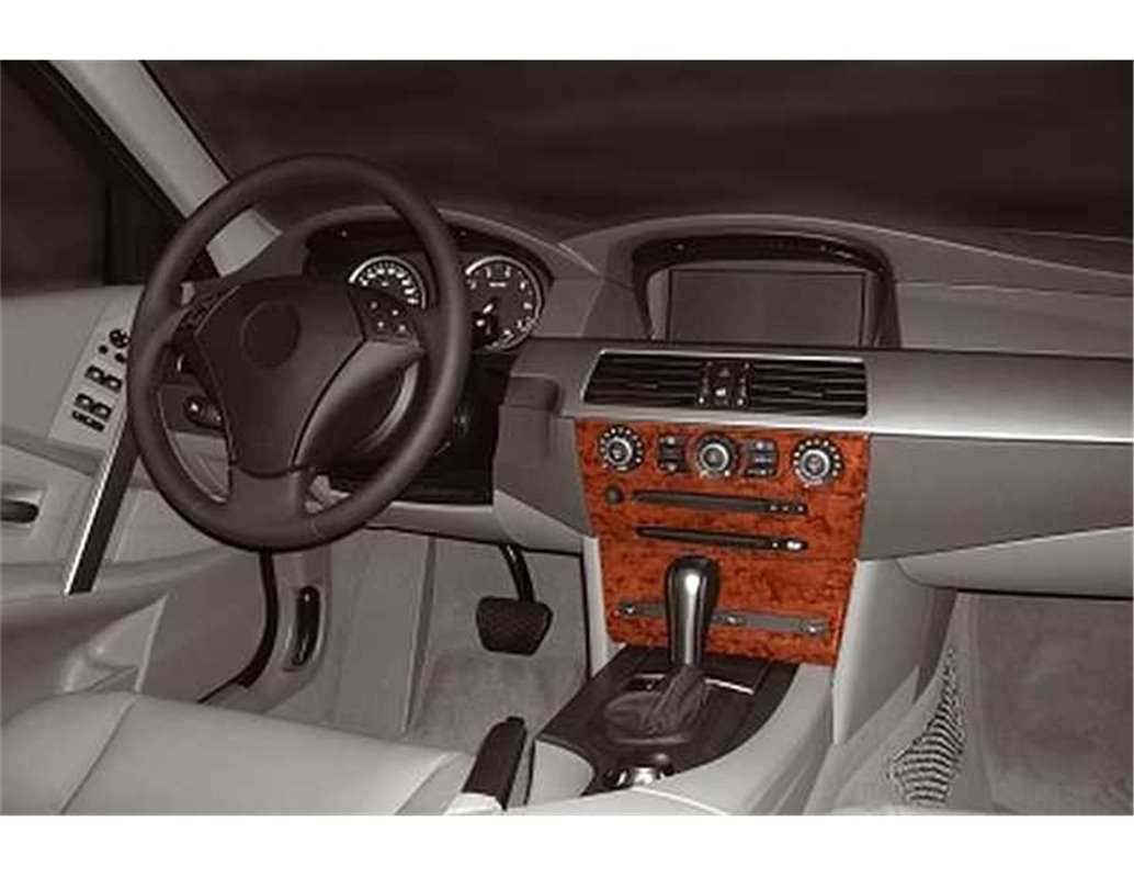 Nissan Kubistar 06.98 - 09.08 Kit Rivestimento Cruscotto all'interno del veicolo Cruscotti personalizzati 10-Decori