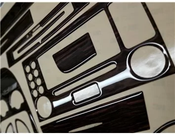 Mercedes SLK (R171) 2004-2010 Súprava obloženia palubnej dosky 3D interiéru Dekorácia palubnej dosky 18 dielov - 6