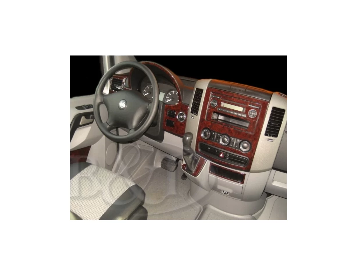 Mercedes Sprinter 2007-2010 Kompletná súprava interiéru BD Dash Trim Kit - 1