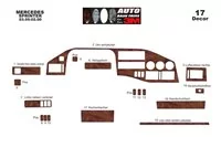 Mercedes Sprinter W901 03.95-01.00 Súprava obloženia palubnej dosky 3D interiéru Dekorácia palubnej dosky 17 dielov - 2 Mercedes Sprinter W901 03.95-01.00 Súprava obloženia palubnej dosky 3D interiéru Dekorácia palubnej dosky 17 dielov - 2