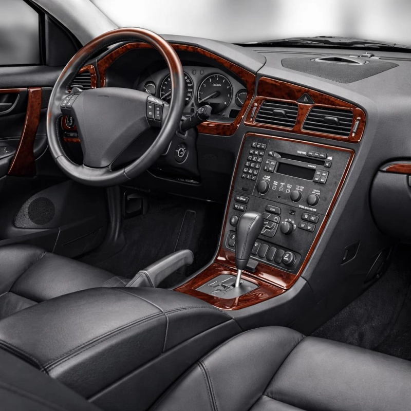 Volvo S 60-V 70 2005–2009 3D sada dekorov interiéru palubnej dosky 3-dielna