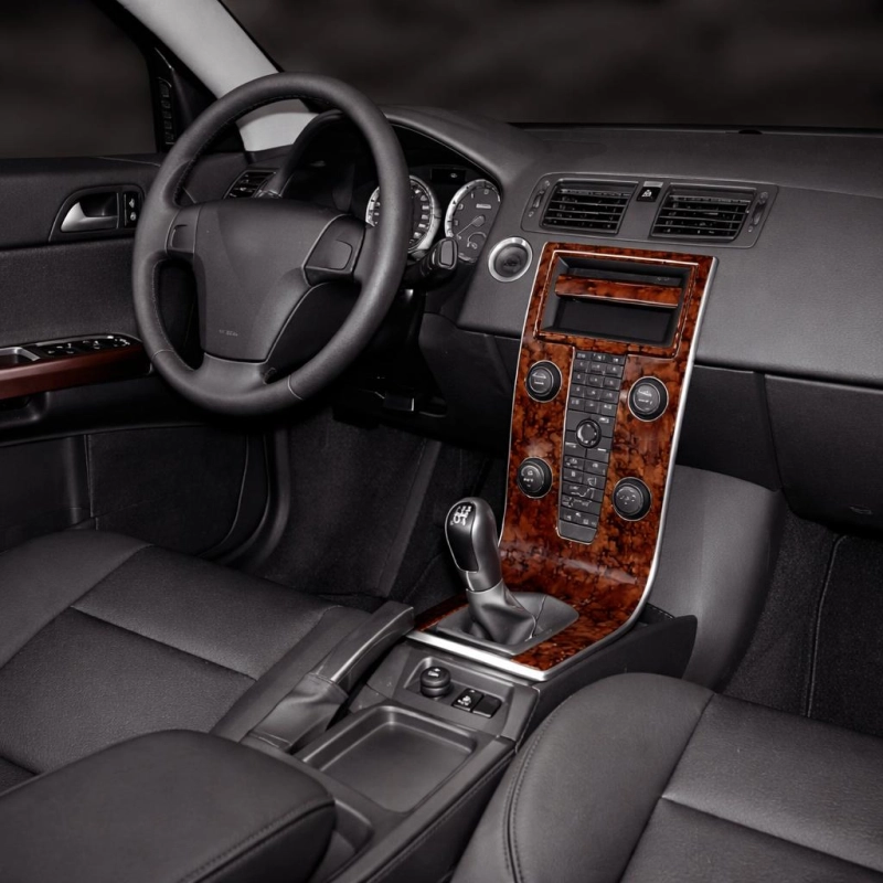 Volvo S40-V50 2004–2012 3D sada dekorov interiéru palubnej dosky 19-dielna